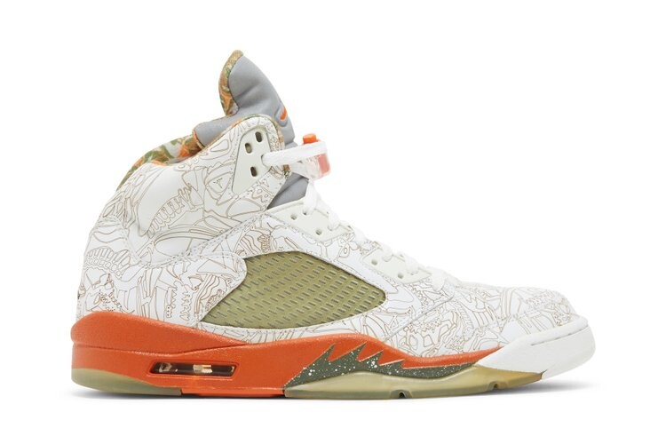 Кроссовки Air Jordan 5 Retro RA 'Laser', белый, Белый;серый, Кроссовки Air Jordan 5 Retro RA 'Laser', белый
Кроссовки Air Jordan 5 Retro RA 'Laser', белый, Белый;серый, Кроссовки Air Jordan 5 Retro RA 'Laser', белый