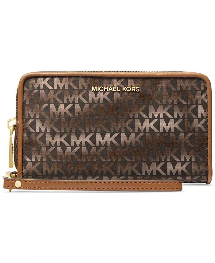 Большой плоский многофункциональный чехол для телефона Jet Set Michael Kors, коричневый
Большой плоский многофункциональный чехол для телефона Jet Set Michael Kors, коричневый