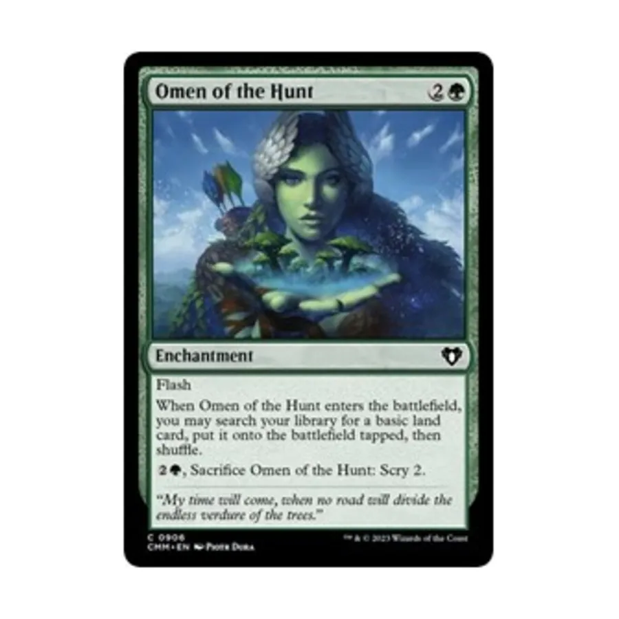 CCG Знамение охоты (клавиша C), MTG - Commander Masters
CCG Знамение охоты (клавиша C), MTG - Commander Masters