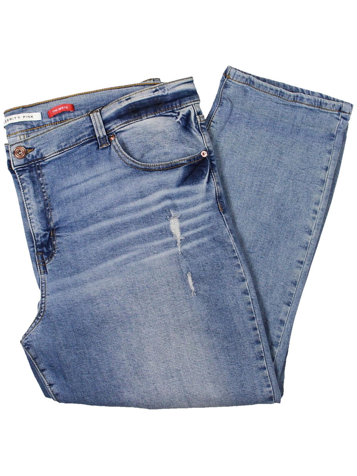 Женские однотонные прямые джинсы с высокой посадкой Celebrity Pink, цвет handsome devil
Женские однотонные прямые джинсы с высокой посадкой Celebrity Pink, цвет handsome devil