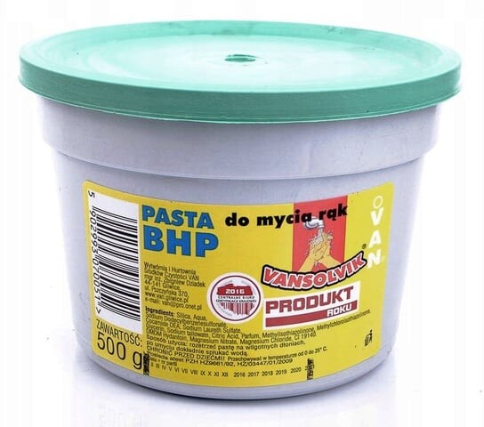 Паста по охране труда Sand Solvik 500G
Паста по охране труда Sand Solvik 500G