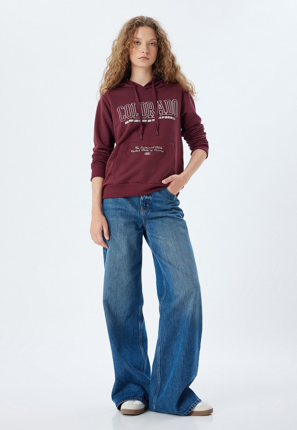 Толстовка с капюшоном PRINTED Koton, бордовый
Толстовка с капюшоном PRINTED Koton, бордовый