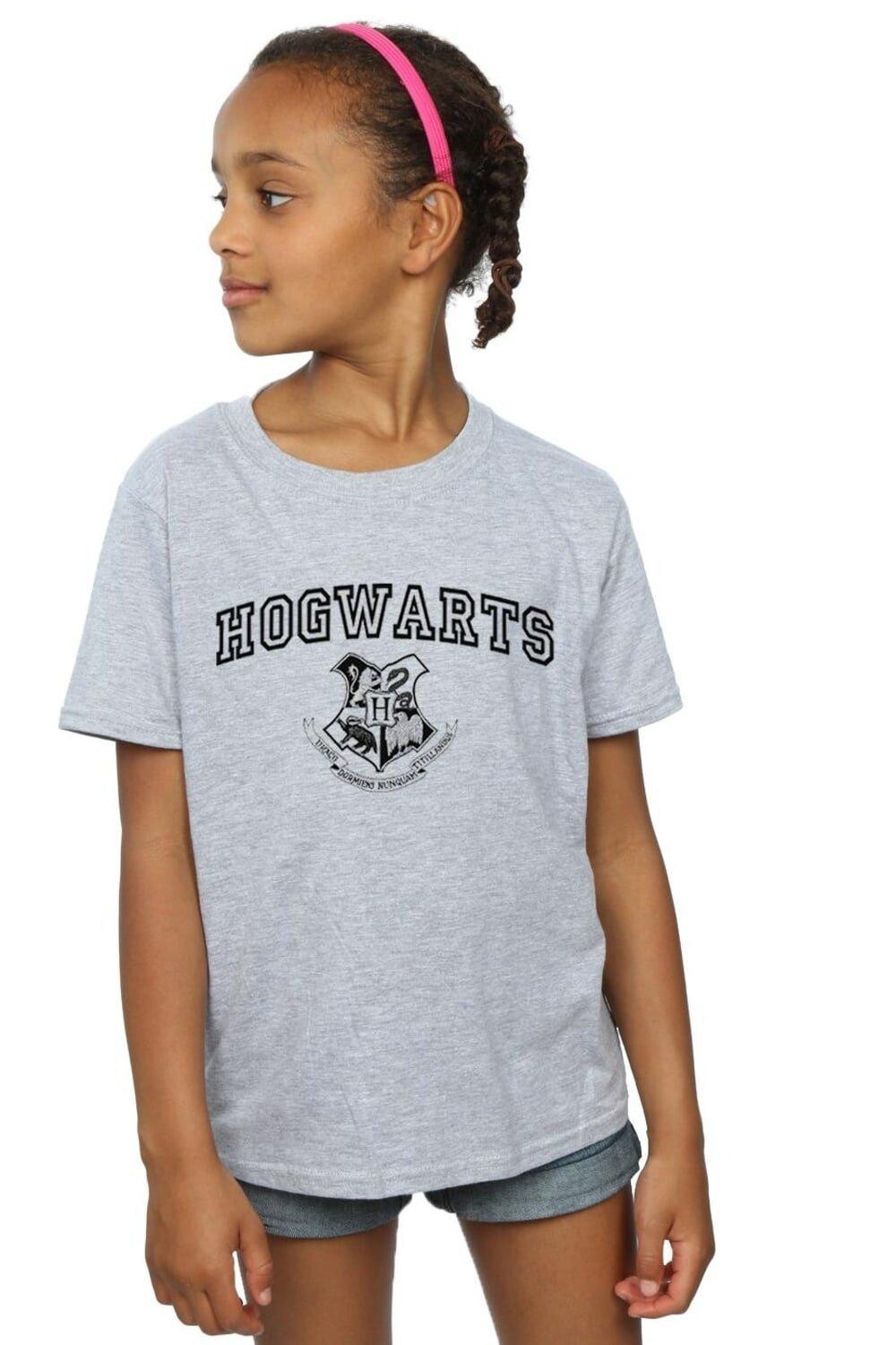 Хлопковая футболка с гербом Хогвартса Harry Potter, серый
Хлопковая футболка с гербом Хогвартса Harry Potter, серый