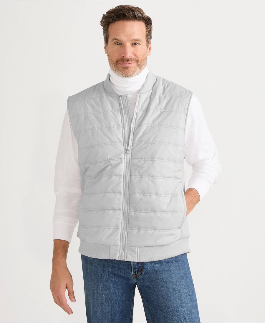 Мужской свитер-гибридный жилет Lands' End, Light mist
Мужской свитер-гибридный жилет Lands' End, Light mist