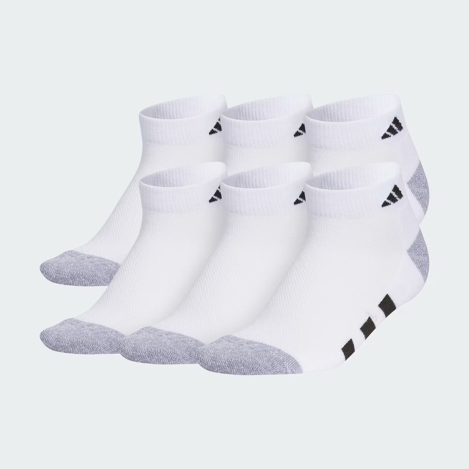 Комплект спортивных мягких носков с низкой посадкой, 6 шт., для детей Adidas, White/Grey/Black
Комплект спортивных мягких носков с низкой посадкой, 6 шт., для детей Adidas, White/Grey/Black