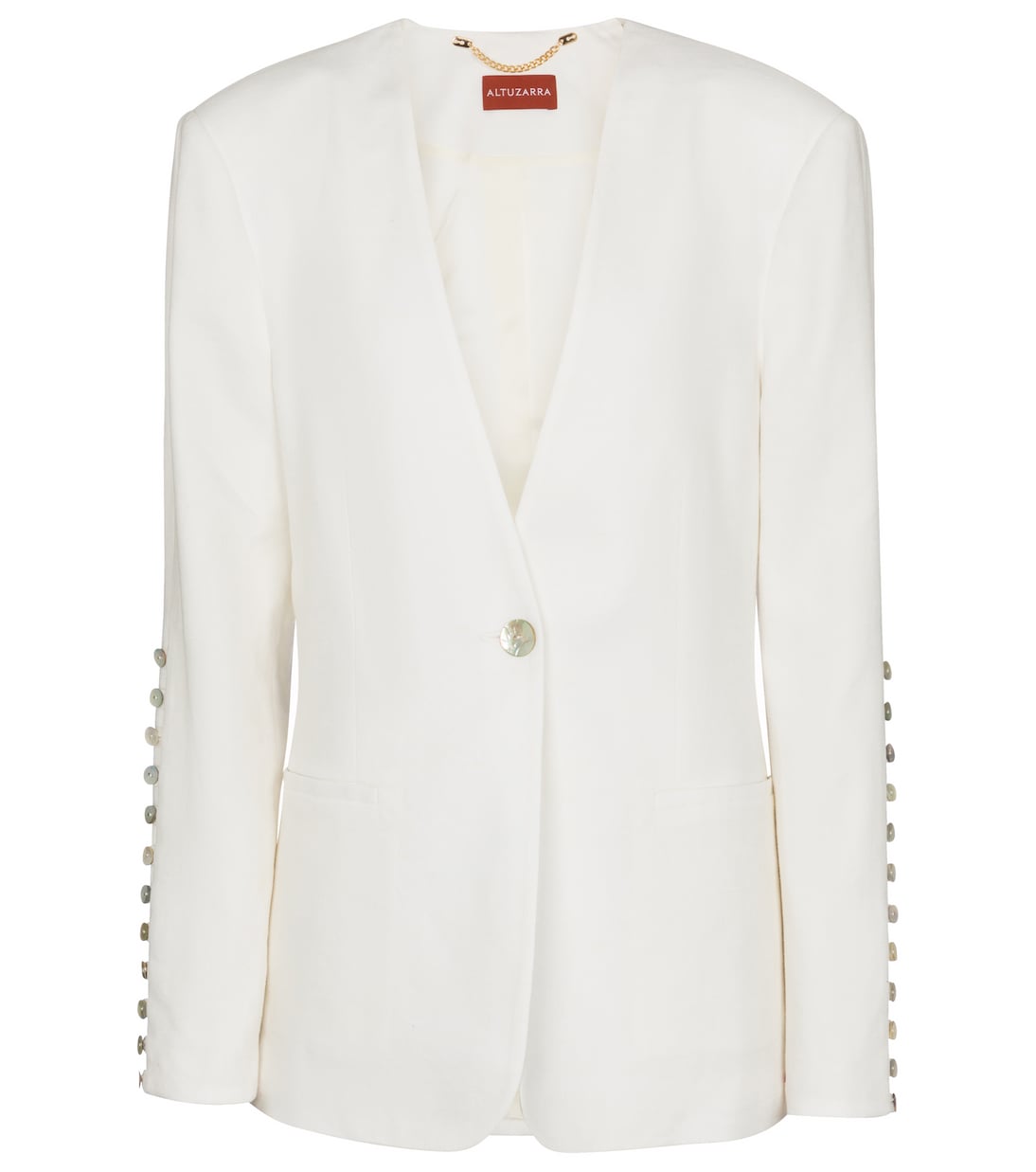 Пиджак из льняной смеси Fern Altuzarra, белый
Пиджак из льняной смеси Fern Altuzarra, белый