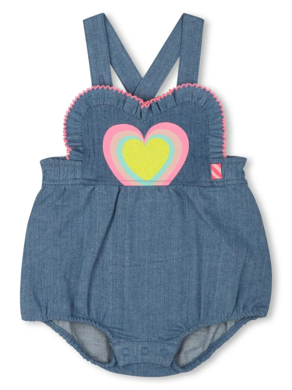 Billieblush короткий комбинезон с принтом, синий
Billieblush короткий комбинезон с принтом, синий