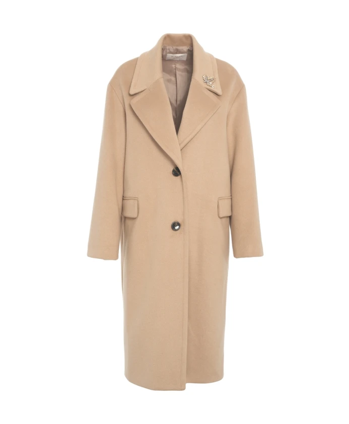 Элегантное бежевое пальто осень-зима 2025 Kaos, бежевый
Элегантное бежевое пальто осень-зима 2025 Kaos, бежевый