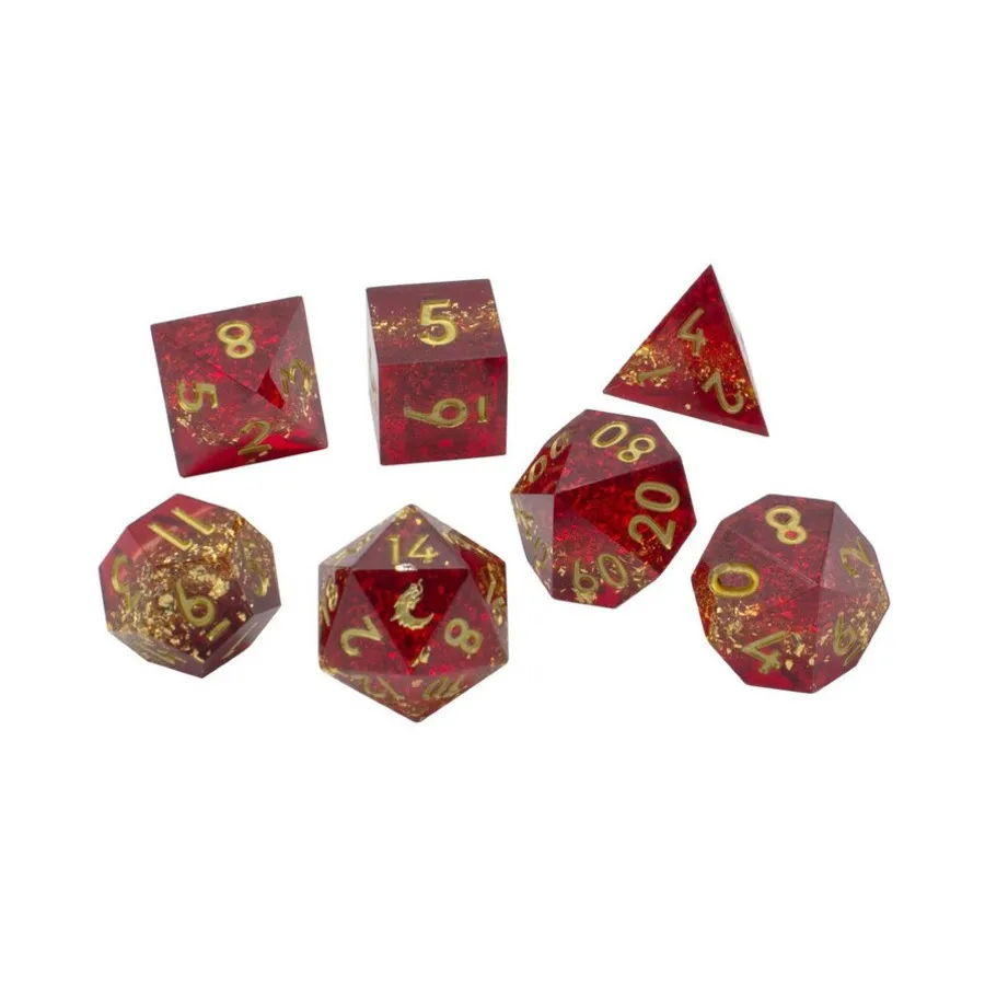 Поли-набор «Любовь и страсть» с золотом (7), Sharp Edged Dice
Поли-набор «Любовь и страсть» с золотом (7), Sharp Edged Dice