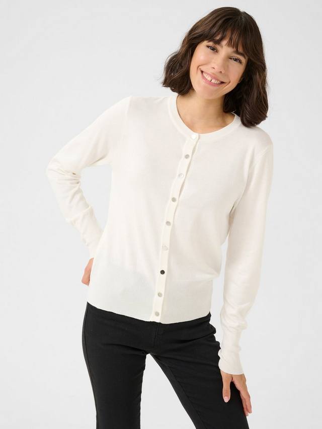 Кардиган на пуговицах с круглым вырезом lizza KAFFE, цвет Chalk
Кардиган на пуговицах с круглым вырезом lizza KAFFE, цвет Chalk