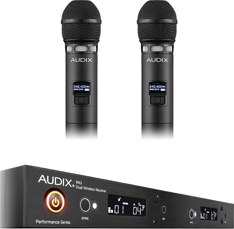 Беспроводная микрофонная система Audix AP62 VX5 Dual Handheld Wireless Microphone System
Беспроводная микрофонная система Audix AP62 VX5 Dual Handheld Wireless Microphone System