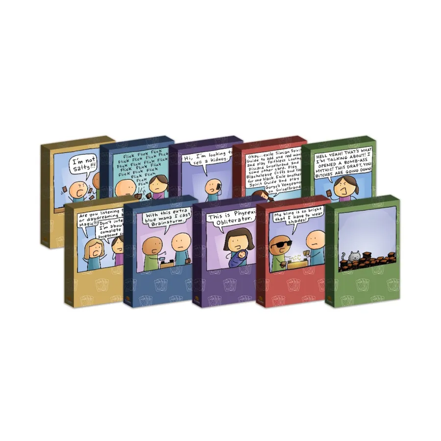 Многоразовые бустеры — картонный набор 1 (10), Cubeamajigs 
Многоразовые бустеры — картонный набор 1 (10), Cubeamajigs