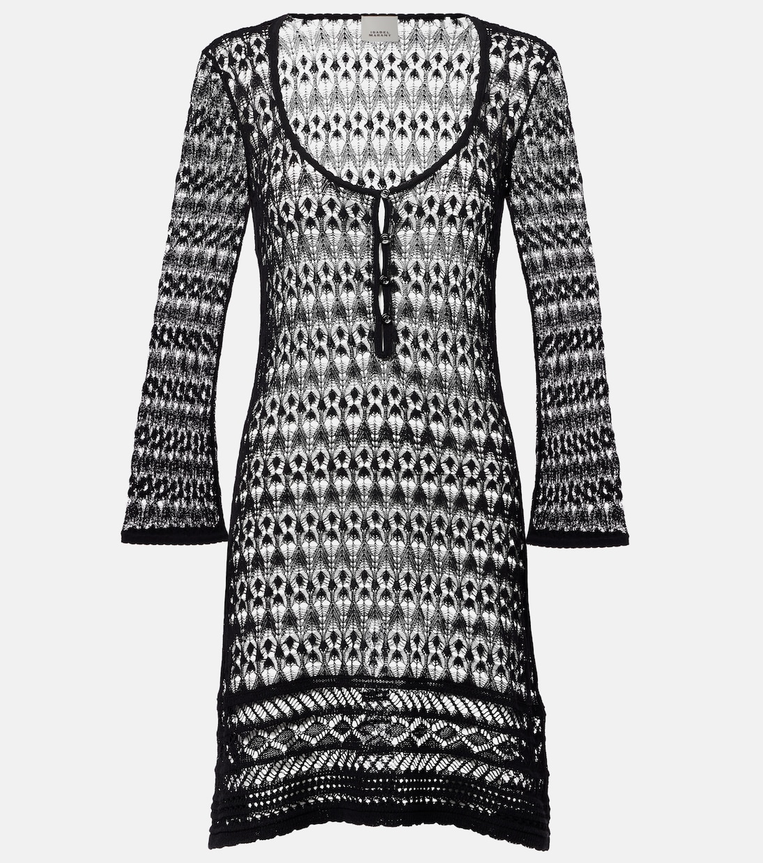 Платье-мини крючком Pia Isabel Marant, черный
Платье-мини крючком Pia Isabel Marant, черный