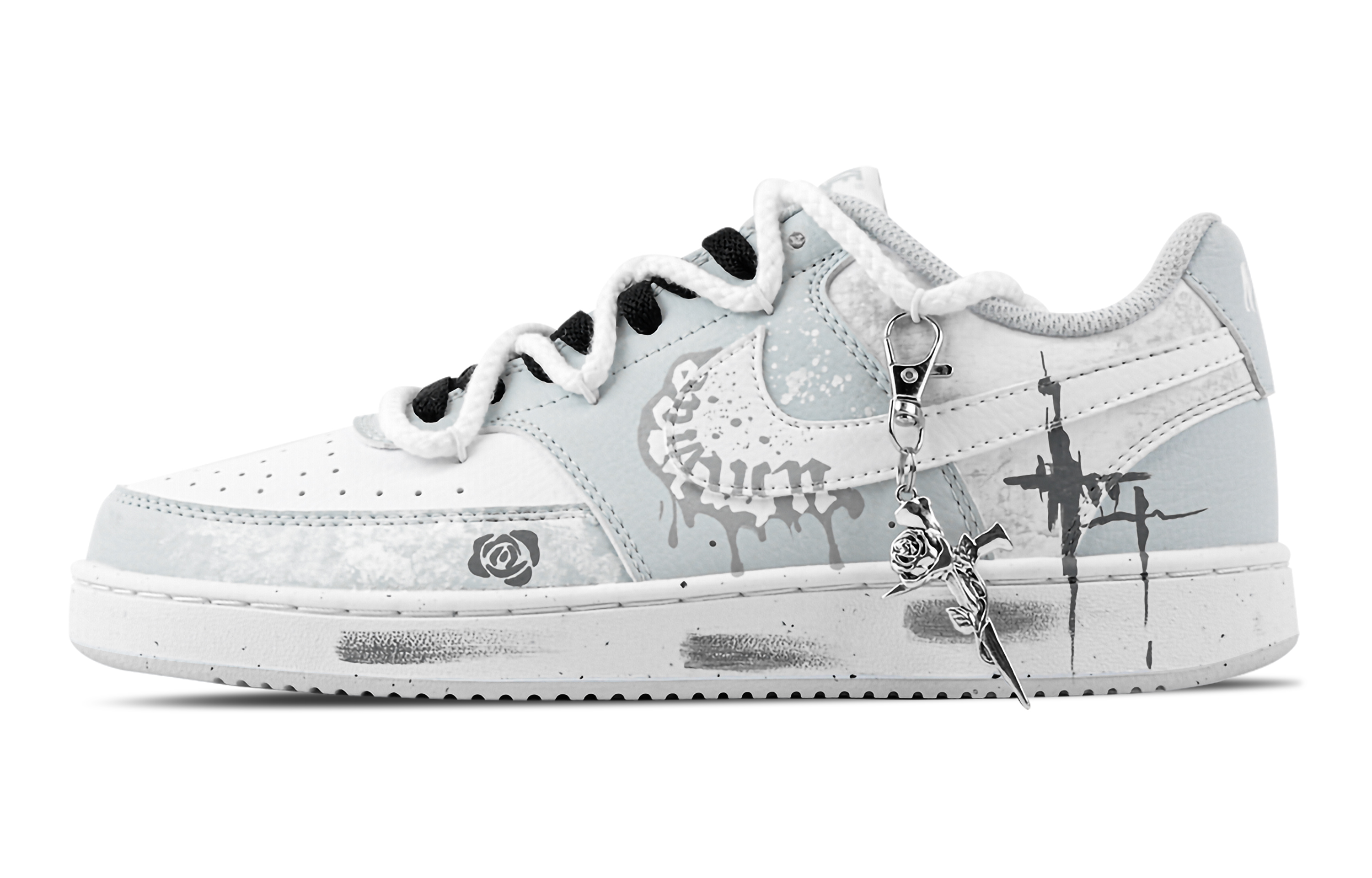 Nike Низкие износостойкие кроссовки для скейтбординга Court Vision Rose Secret, светло-голубые, мужские
Nike Низкие износостойкие кроссовки для скейтбординга Court Vision Rose Secret, светло-голубые, мужские