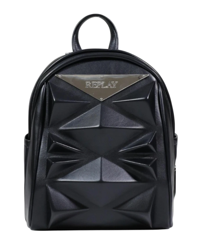 3D геометрический рюкзак Replay, черный
3D геометрический рюкзак Replay, черный