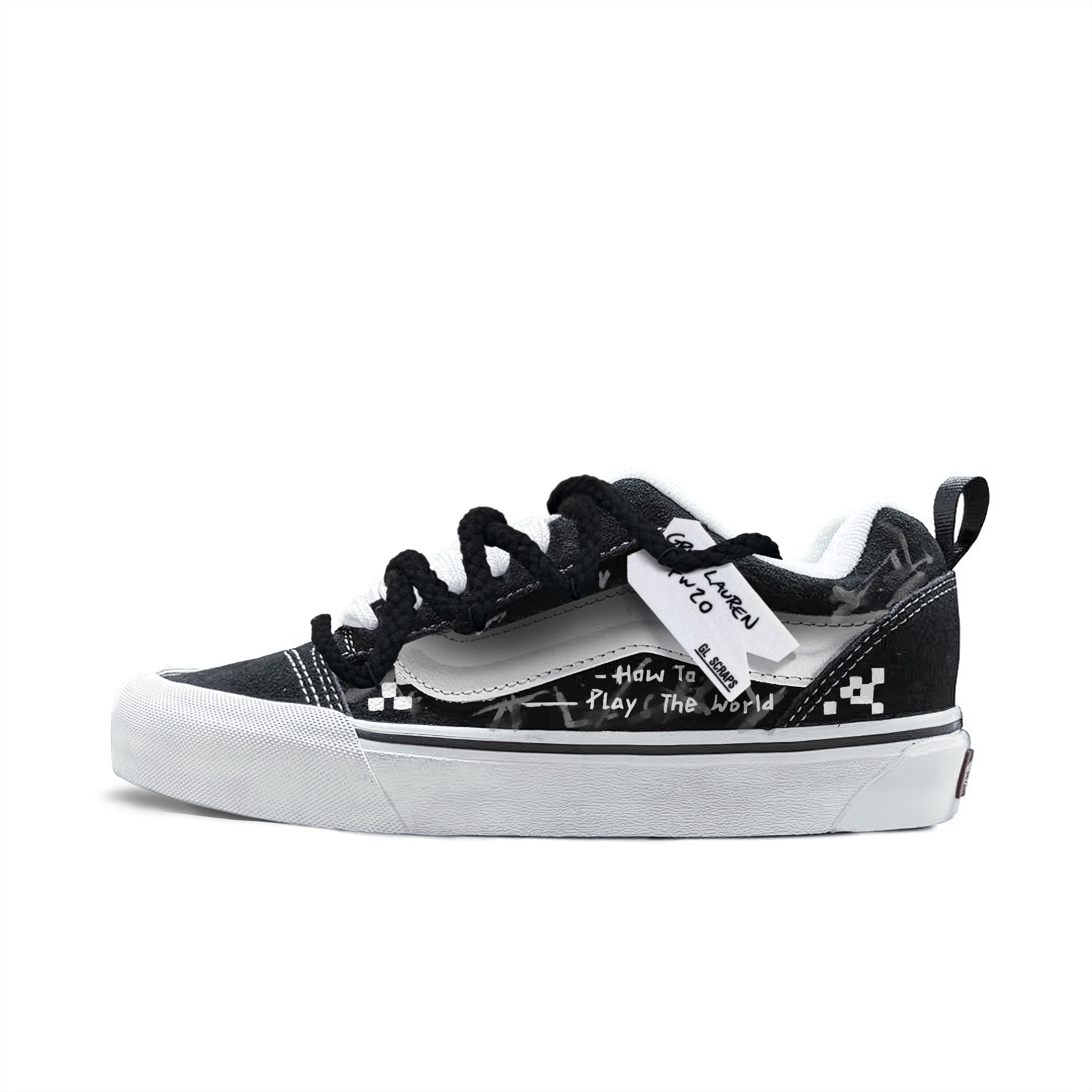 Vans Knu Skool Abrasion Resistant Low top Skateboard Shoes Unisex черный белый
Vans Knu Skool Abrasion Resistant Low top Skateboard Shoes Unisex черный белый