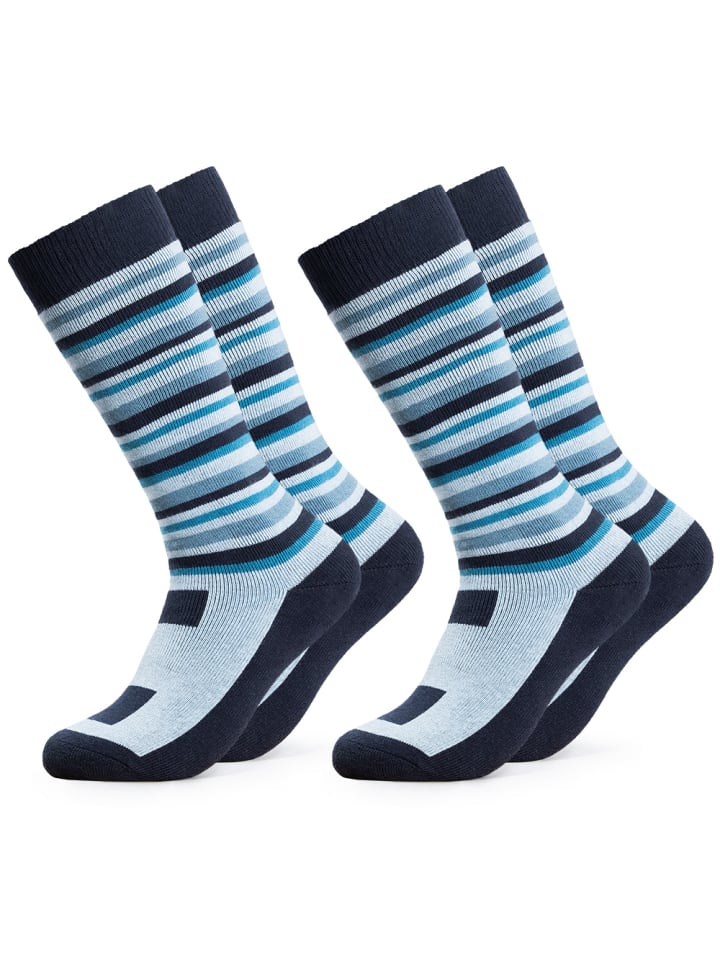 Occulto Комплект из двух пар лыжных носков Mondi синего цвета
Occulto Комплект из двух пар лыжных носков Mondi синего цвета