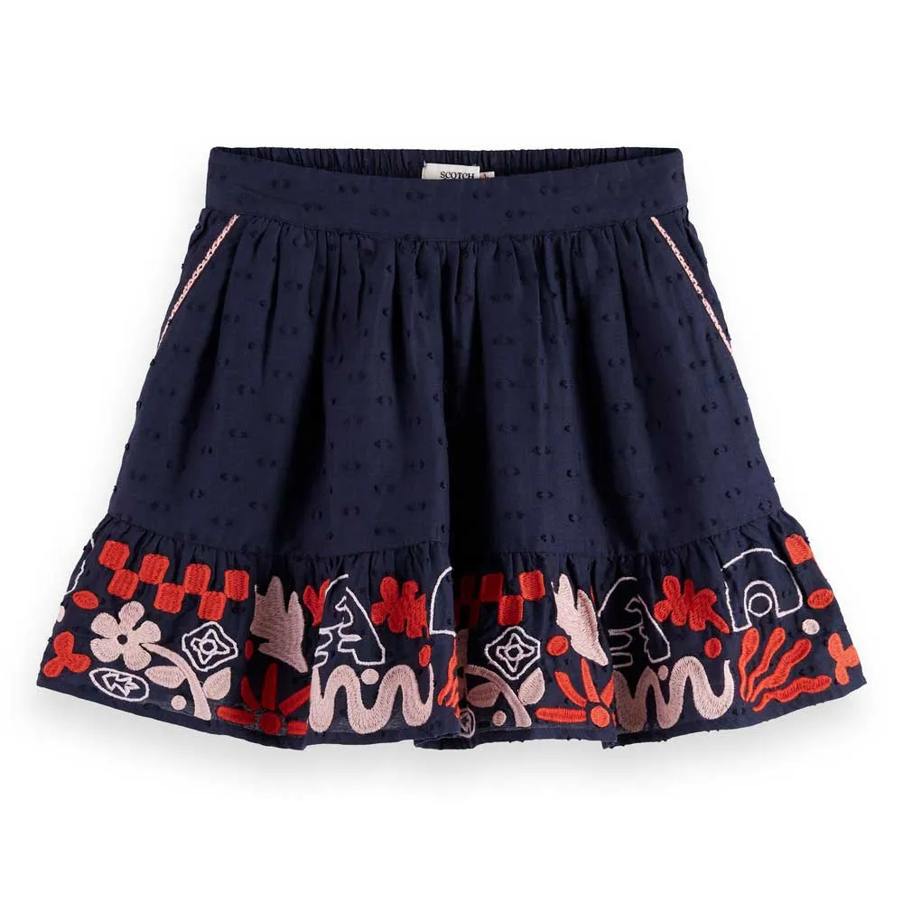 Юбка Scotch & Soda Clip Jacquard Embroidered, синий
Юбка Scotch & Soda Clip Jacquard Embroidered, синий