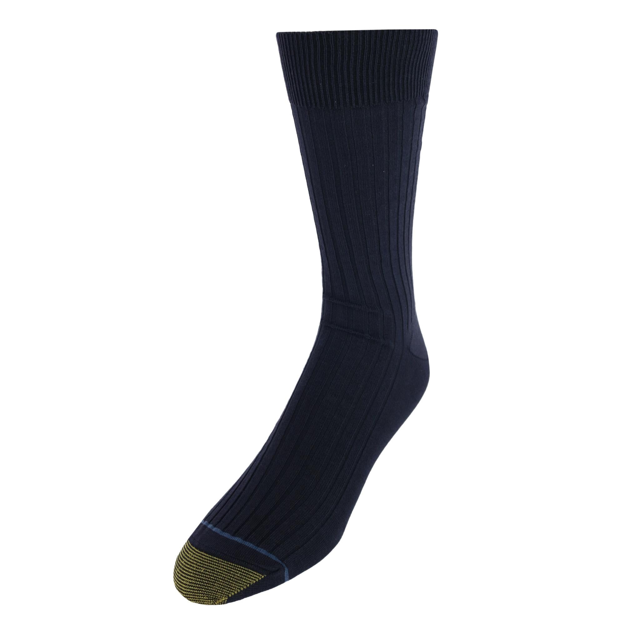 Мужские хлопковые влагоотводящие носки Canterbury Crew Dress Socks (3 пары в упаковке) Gold Toe, темно-синий
Мужские хлопковые влагоотводящие носки Canterbury Crew Dress Socks (3 пары в упаковке) Gold Toe, темно-синий