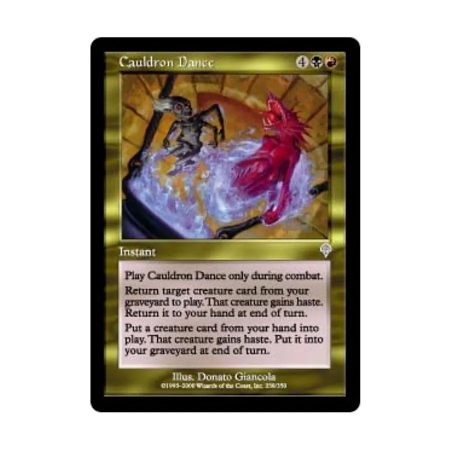 CCG Танец в котле (U), MTG - Invasion
CCG Танец в котле (U), MTG - Invasion