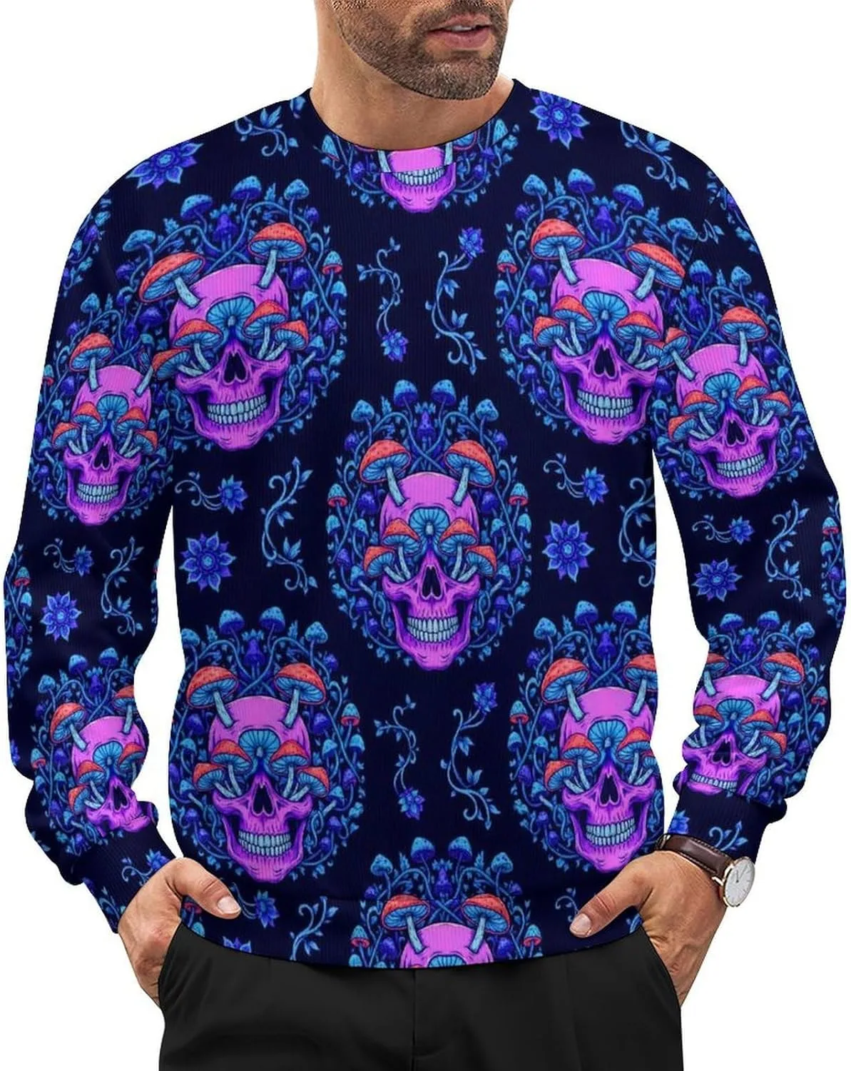 Мужской свитер с круглым вырезом Plus Size, мягкий и свободный VAFZASC
Мужской свитер с круглым вырезом Plus Size, мягкий и свободный VAFZASC