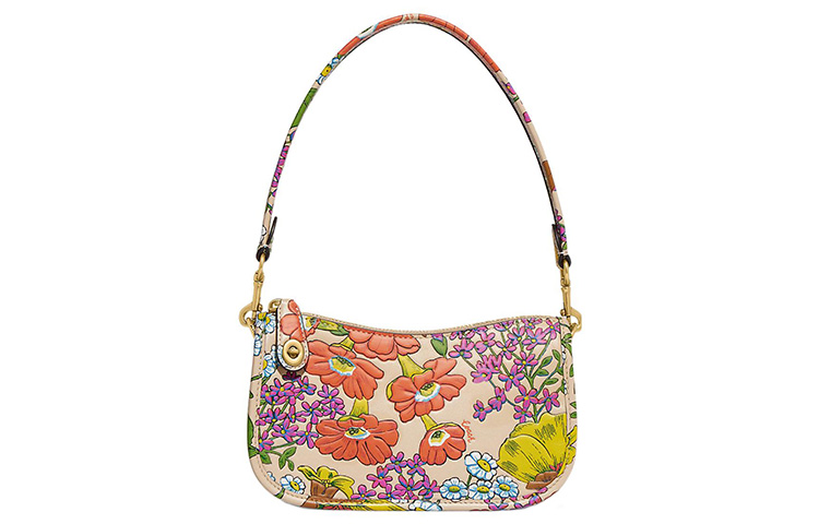 Сумка-перчатка Swinger для загара, женская сумка через плечо, разноцветная COACH
Сумка-перчатка Swinger для загара, женская сумка через плечо, разноцветная COACH