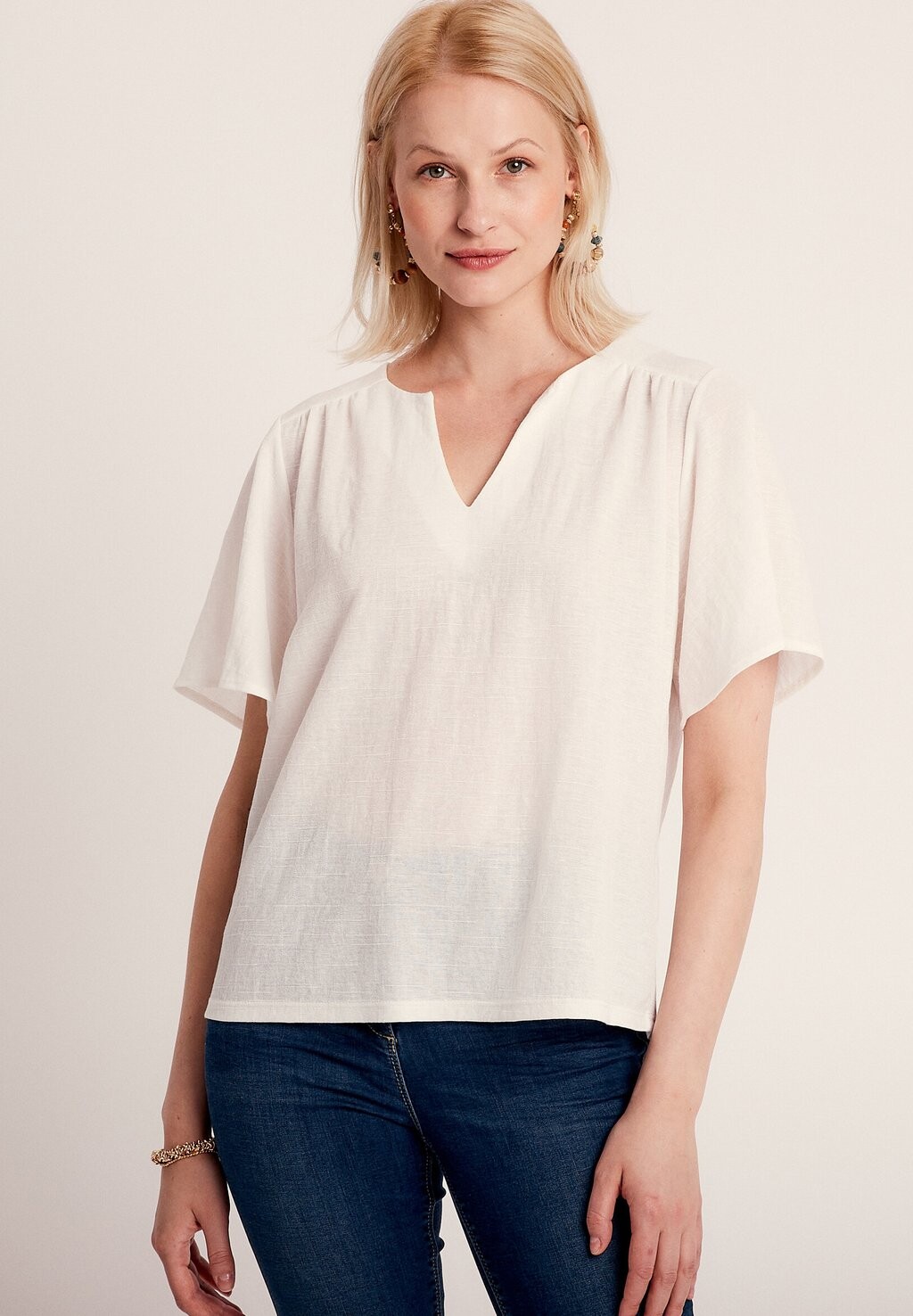 Блуза MIT KURZEN ÄRMELN Breal, молочный
Блуза MIT KURZEN ÄRMELN Breal, молочный