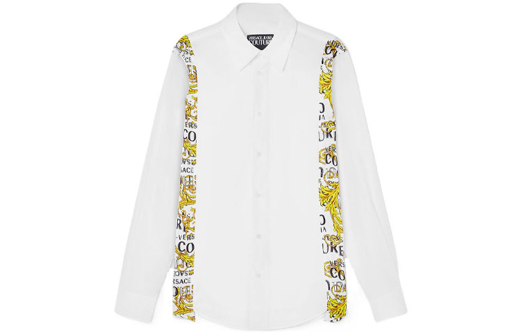 VERSACE JEANS COUTURE Белая мужская рубашка SS23
VERSACE JEANS COUTURE Белая мужская рубашка SS23