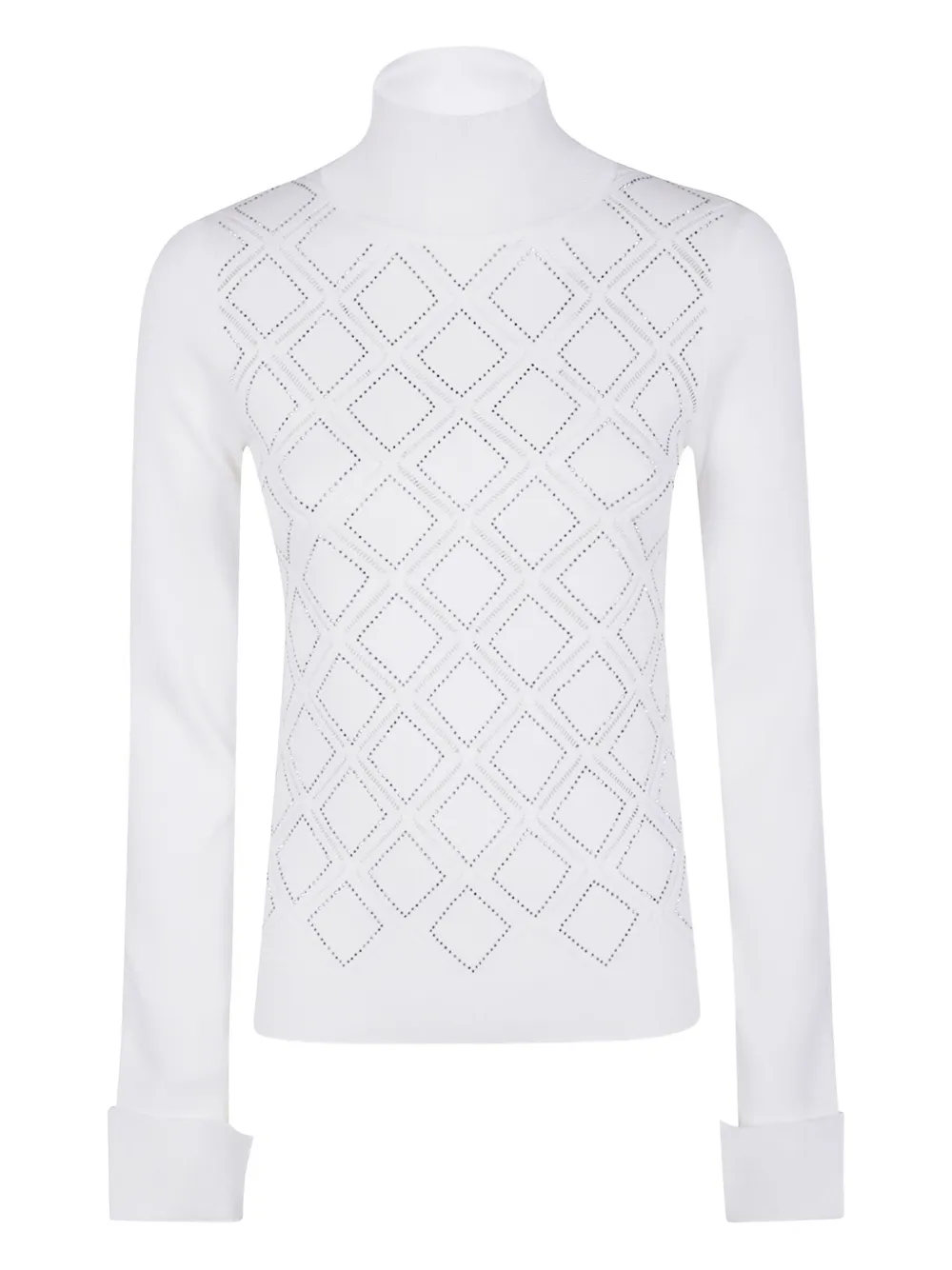 Свитер с высоким воротом Blugirl, белый
Свитер с высоким воротом Blugirl, белый