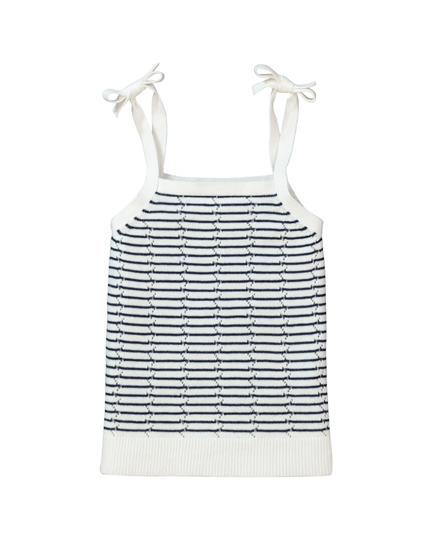 Hope & Henry свитер с ажурными узорами, синий
Hope & Henry свитер с ажурными узорами, синий