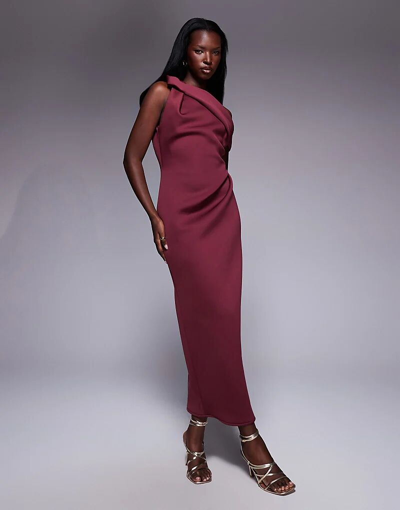 Платье миди на одно плечо ASOS DESIGN темно-вишневого цвета из ткани в стиле «скуба»
Платье миди на одно плечо ASOS DESIGN темно-вишневого цвета из ткани в стиле «скуба»