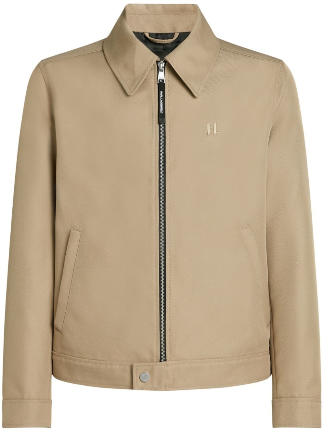 Бомбер с вышитым логотипом Karl Lagerfeld, нейтральный цвет
Бомбер с вышитым логотипом Karl Lagerfeld, нейтральный цвет