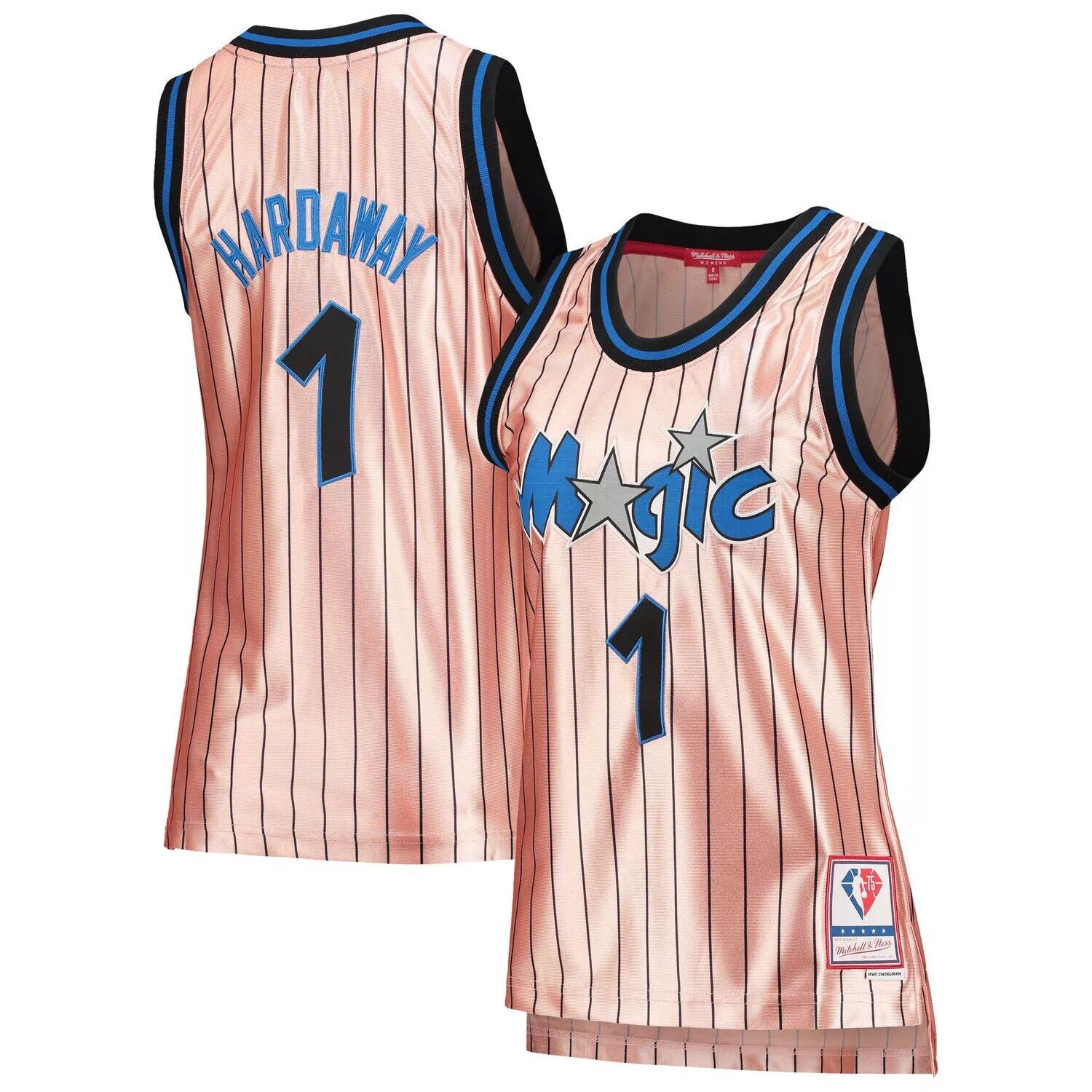 Женское джерси Swingman Mitchell & Ness Penny Hardaway розового цвета Orlando Magic 75th Anniversary Rose Gold 1993, Розовый, Женское джерси Swingman Mitchell & Ness Penny Hardaway розового цвета Orlando Magic 75th Anniversary Rose Gold 1993
Женское джерси Swingman Mitchell & Ness Penny Hardaway розового цвета Orlando Magic 75th Anniversary Rose Gold 1993, Розовый, Женское джерси Swingman Mitchell & Ness Penny Hardaway розового цвета Orlando Magic 75th Anniversary Rose Gold 1993