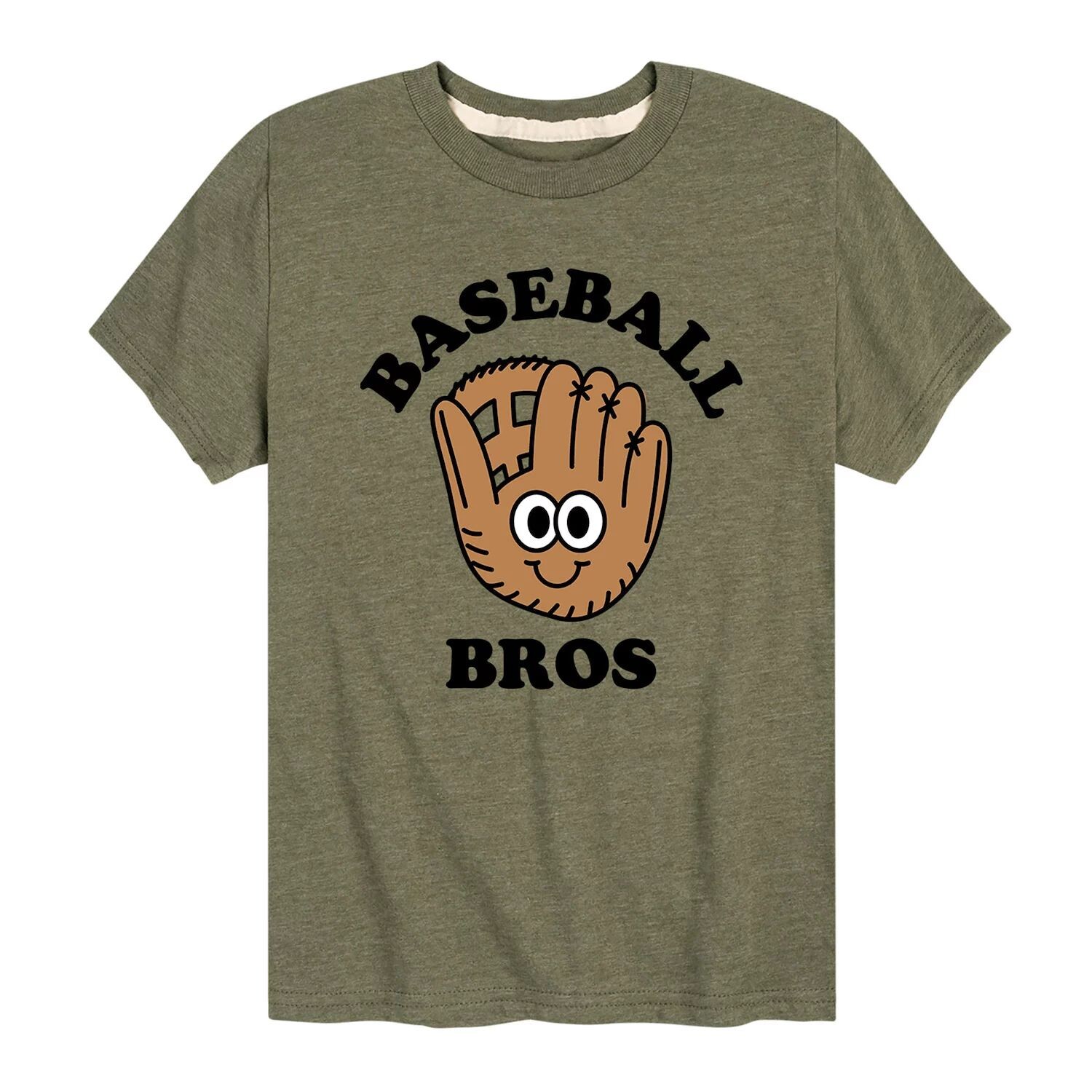 Футболка с рисунком Baseball Bros Glove для мальчиков 8–20 лет Licensed Character, зеленый
Футболка с рисунком Baseball Bros Glove для мальчиков 8–20 лет Licensed Character, зеленый