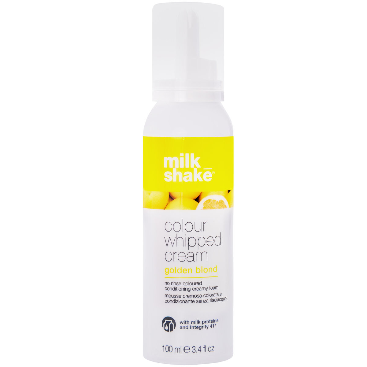 Milk Shake Color Whipped Golden Blond питательная пенка-краска для золотисто-русых волос 100мл питает и регенерирует
Milk Shake Color Whipped Golden Blond питательная пенка-краска для золотисто-русых волос 100мл питает и регенерирует