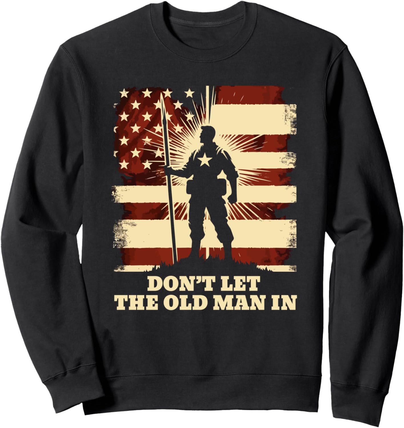 Не позволяйте старику... Винтажная толстовка с американским флагом American Flag Vintage Lover - Dressedforduty, черный
Не позволяйте старику... Винтажная толстовка с американским флагом American Flag Vintage Lover - Dressedforduty, черный