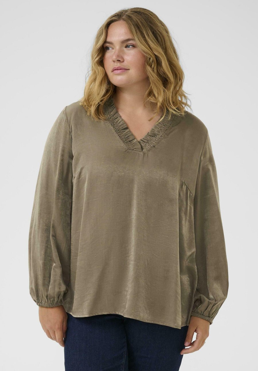 Блуза Kaffe Curve KCmilia Blouse, Morel/Dark Brown
Блуза Kaffe Curve KCmilia Blouse, Morel/Dark Brown
