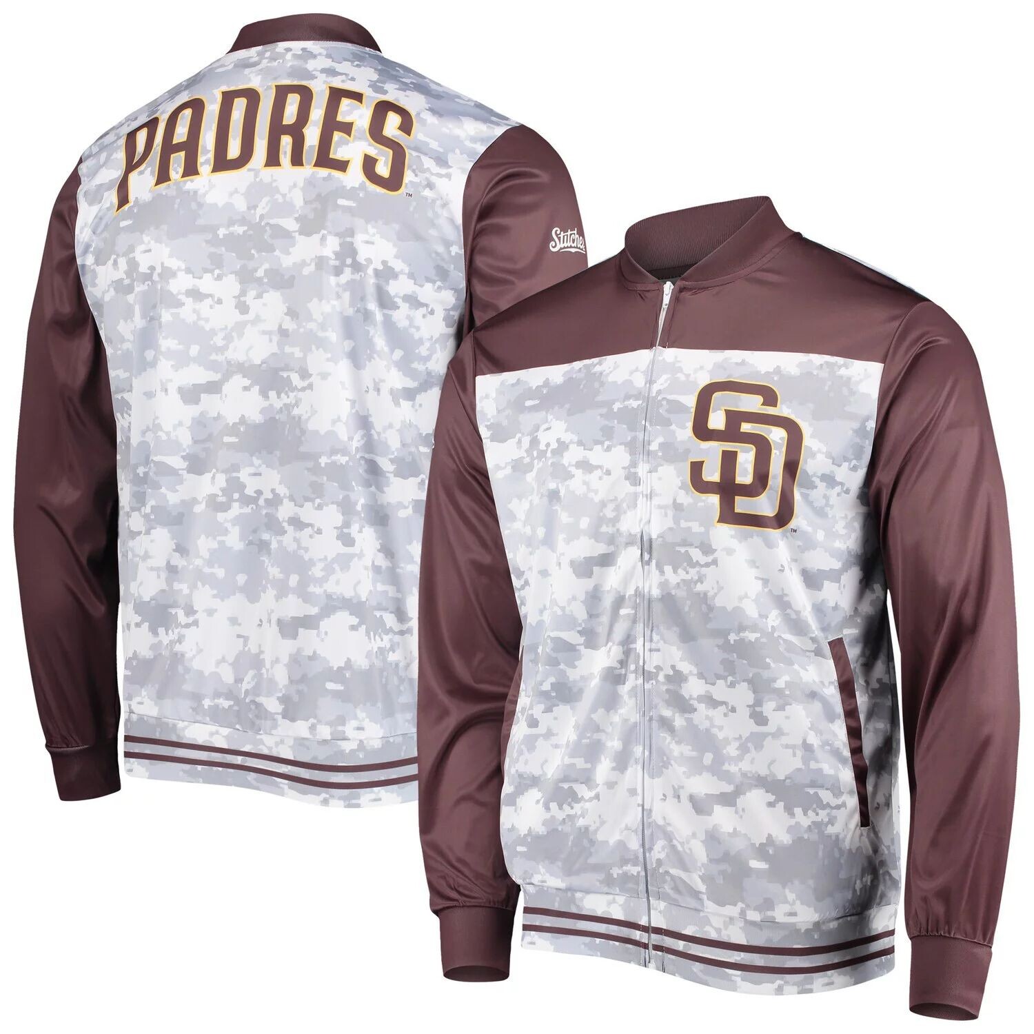 Мужская коричневая куртка с молнией во всю длину San Diego Padres Camo Stitches, Коричневый, Мужская коричневая куртка с молнией во всю длину San Diego Padres Camo Stitches
Мужская коричневая куртка с молнией во всю длину San Diego Padres Camo Stitches, Коричневый, Мужская коричневая куртка с молнией во всю длину San Diego Padres Camo Stitches