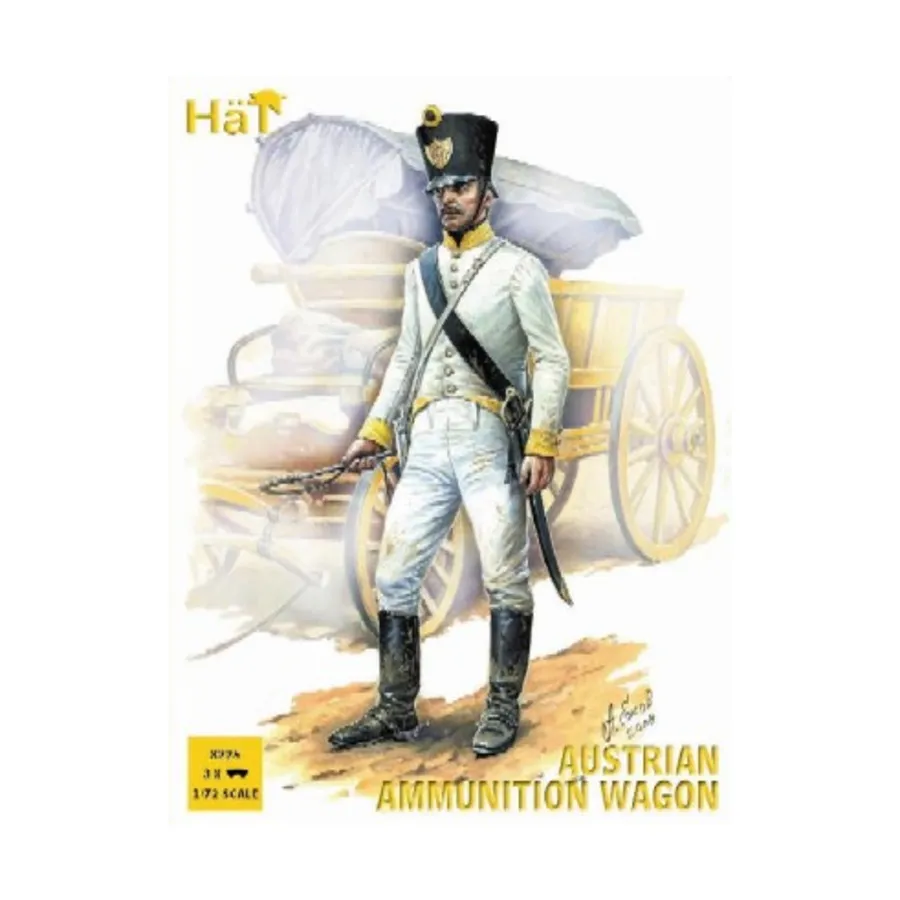 Австрийский вагон с боеприпасами, Historical Plastic Military Figures - Napoleonic (1:72) (Hat Industries)
Австрийский вагон с боеприпасами, Historical Plastic Military Figures - Napoleonic (1:72) (Hat Industries)