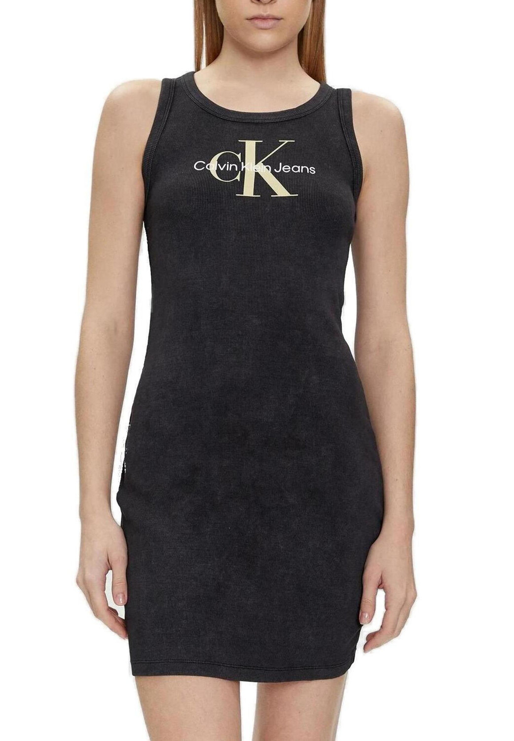 Платье Calvin Klein Jeans без рукавов, черный
Платье Calvin Klein Jeans без рукавов, черный
