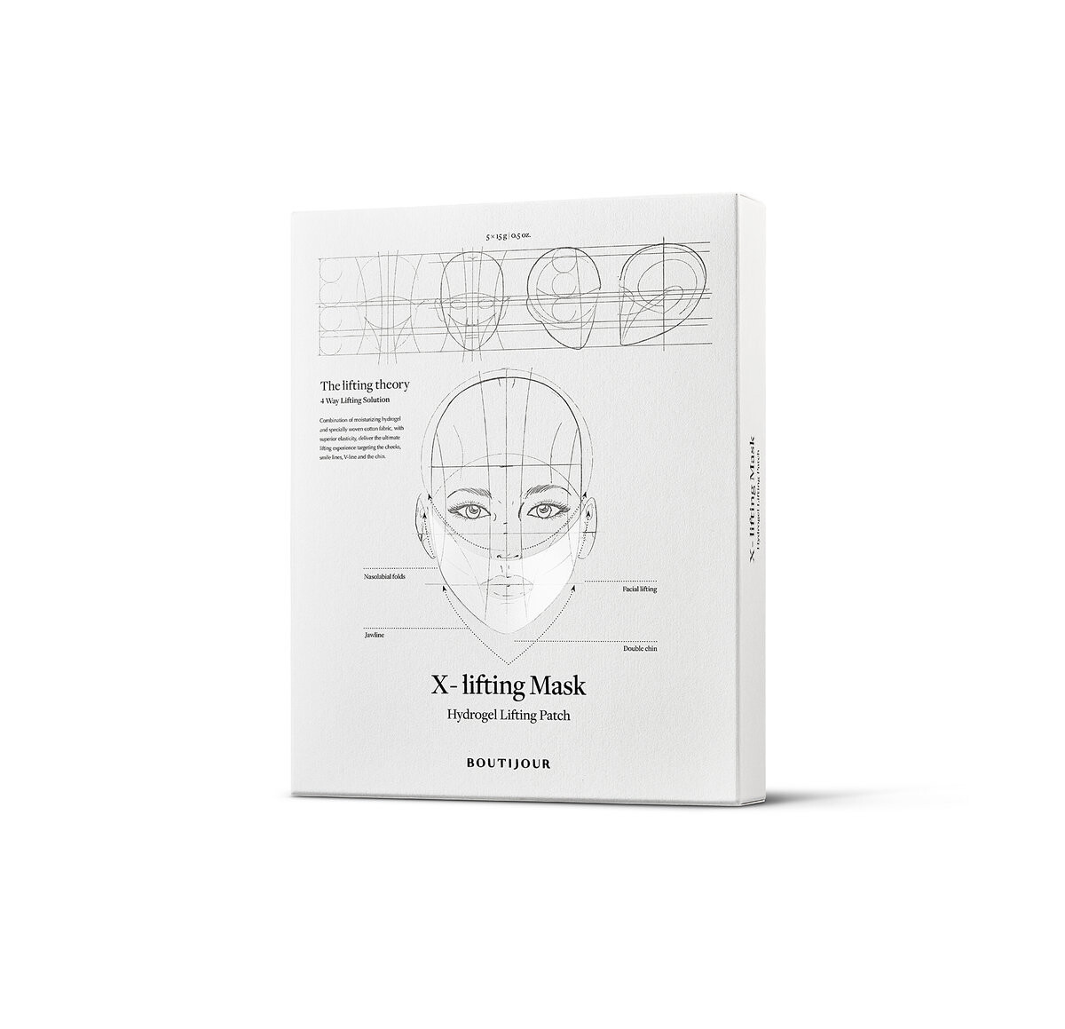 Boutijour, X-lifting Mask – маска-лифтинг подбородка
Boutijour, X-lifting Mask – маска-лифтинг подбородка