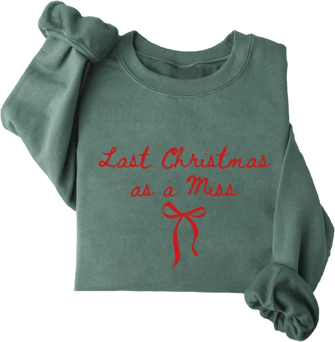 Свитшот Last Christmas As A Miss для невесты JIONOCY
Свитшот Last Christmas As A Miss для невесты JIONOCY