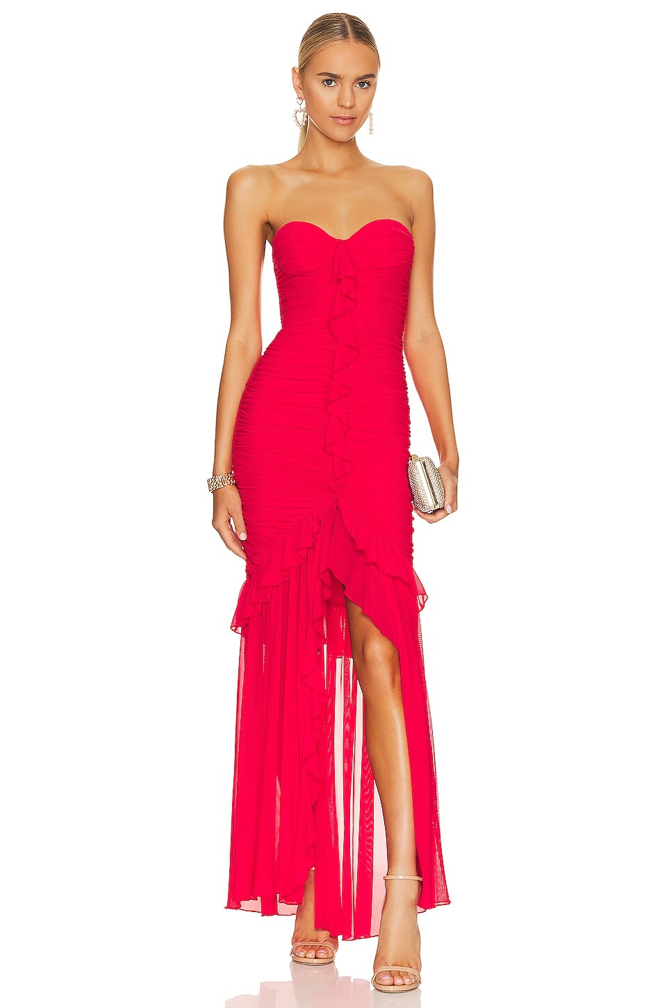 Платье MAJORELLE Giules Gown, цвет Cherry Red
Платье MAJORELLE Giules Gown, цвет Cherry Red