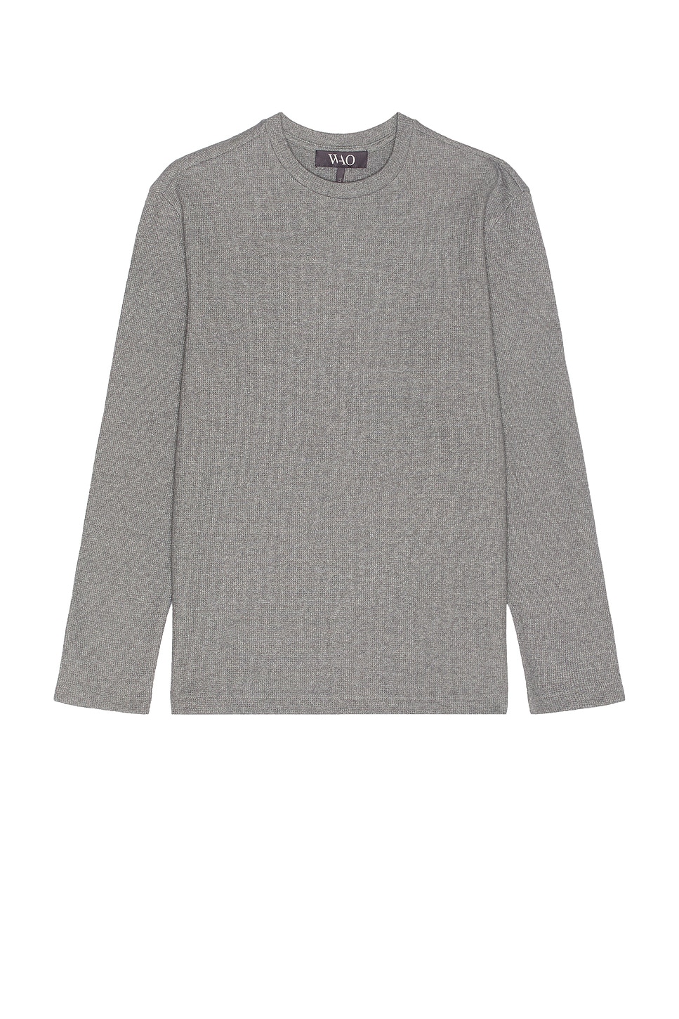 Текстурированная футболка с длинным рукавом Wao, melange grey
Текстурированная футболка с длинным рукавом Wao, melange grey