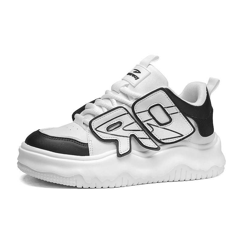 DEERWAY Скользоустойчивые низкие скейтерские туфли для мужчин с эффектом увеличения роста бело-черные, цвет White Black
DEERWAY Скользоустойчивые низкие скейтерские туфли для мужчин с эффектом увеличения роста бело-черные, цвет White Black