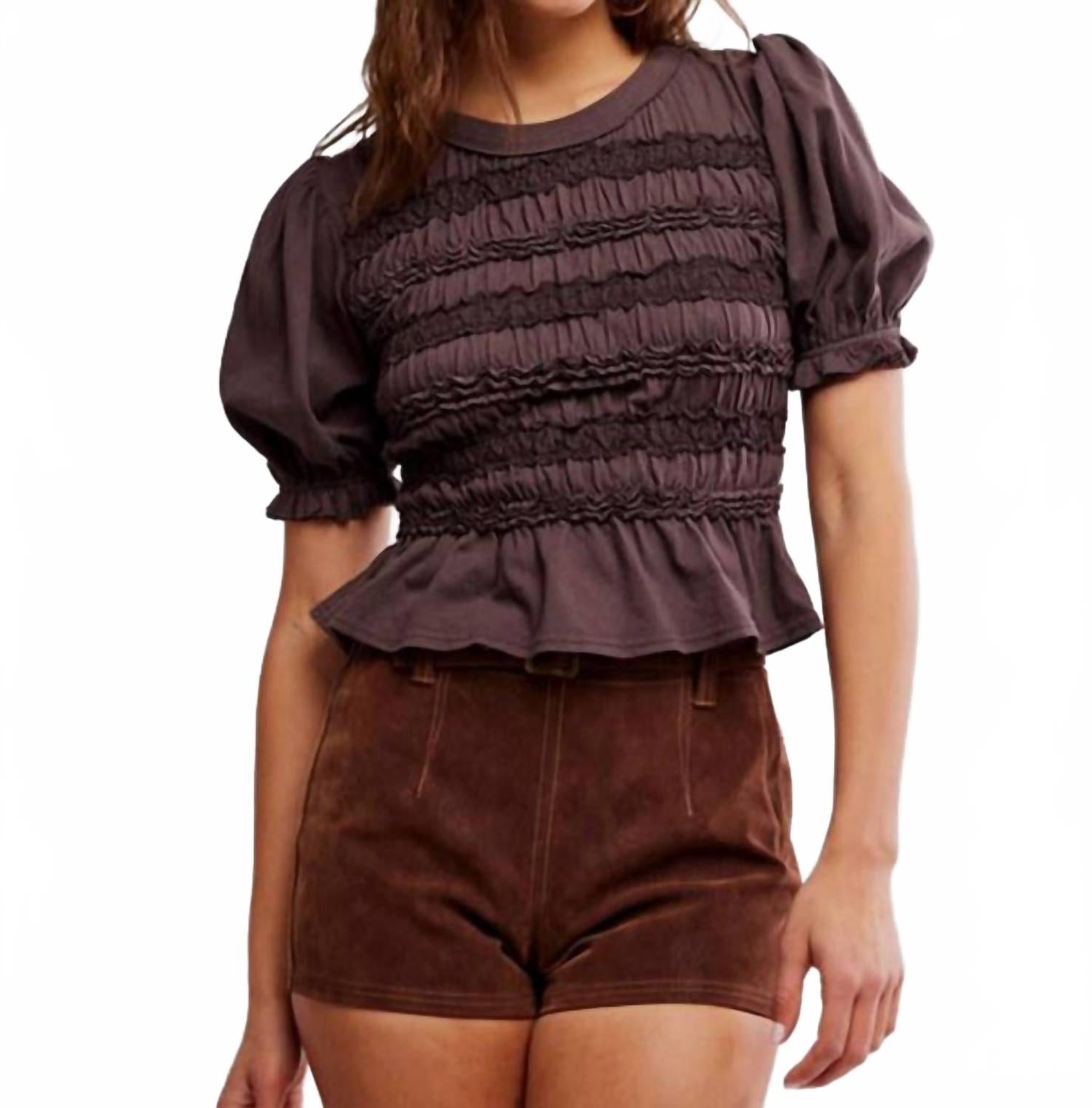 Топ Maxey Knit в цвете «Французский шоколад» Free People, French Chocolate
Топ Maxey Knit в цвете «Французский шоколад» Free People, French Chocolate