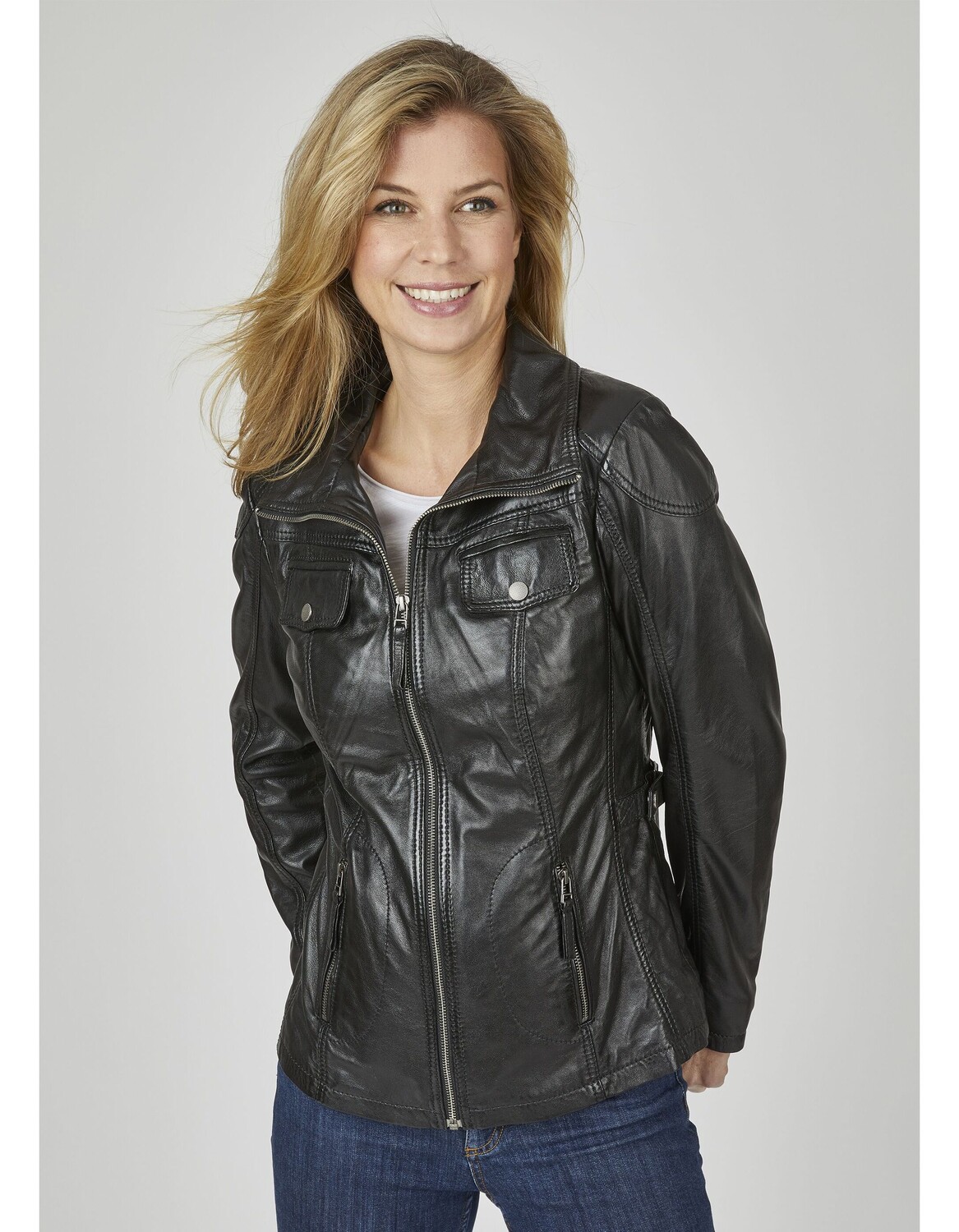 Кожаная куртка 7eleven Merle, черный
Кожаная куртка 7eleven Merle, черный