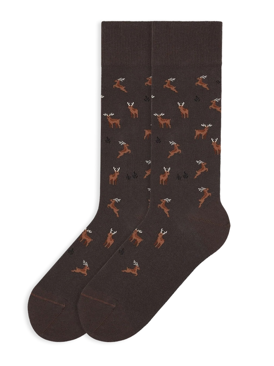 Носки Von Jungfeld Festive Icons, коричневый
Носки Von Jungfeld Festive Icons, коричневый