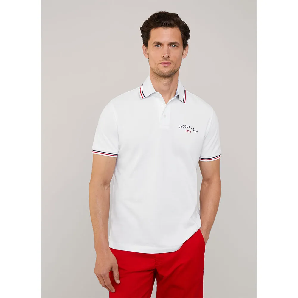Поло с коротким рукавом Façonnable Chest Print, белый
Поло с коротким рукавом Façonnable Chest Print, белый