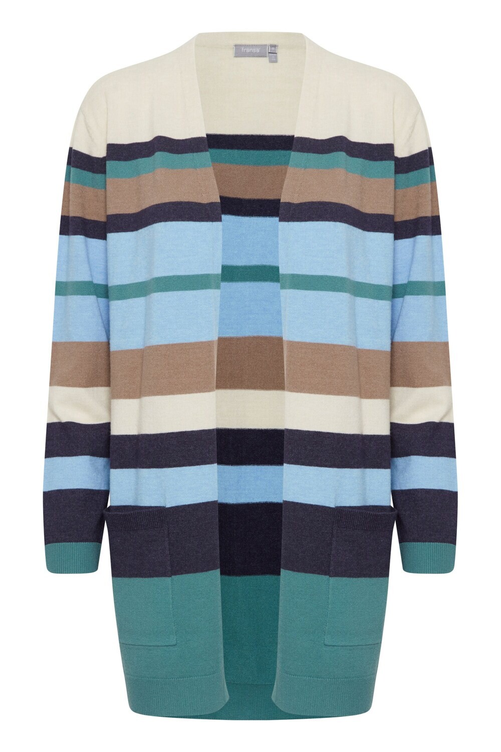 Вязаный кардиган Fransa, пыльно-синий
Вязаный кардиган Fransa, пыльно-синий